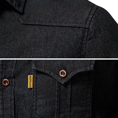 Kilian | High-quality cotton denim shirt