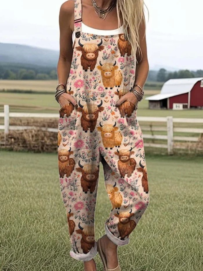 AURORA | FLYING BEES EMBROIDERY PATTERN JUMPSUIT