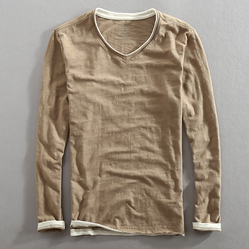 SAM | LONG-SLEEVED COTTON SHIRT