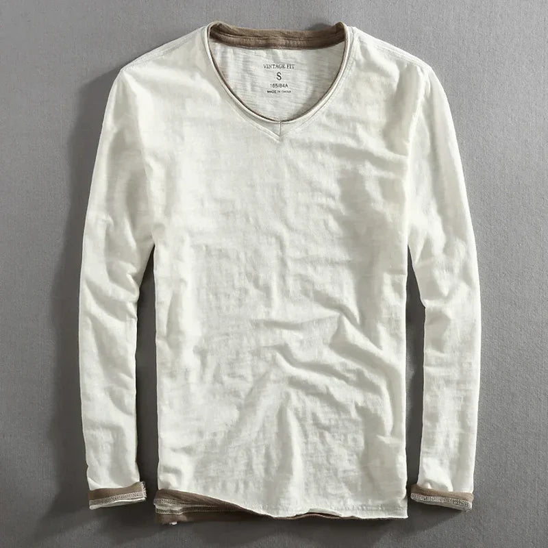 SAM | LONG-SLEEVED COTTON SHIRT