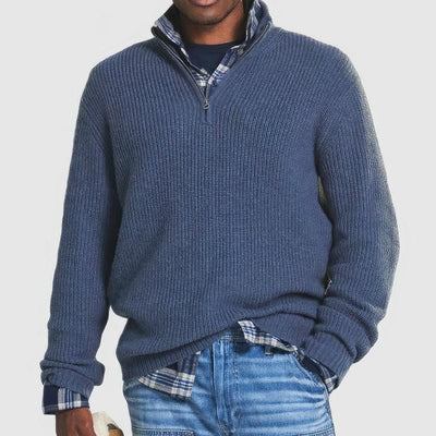 Arlen | Knitted Zip Sweater for Men