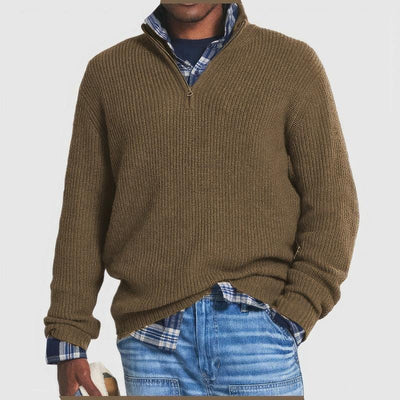 Arlen | Knitted Zip Sweater for Men