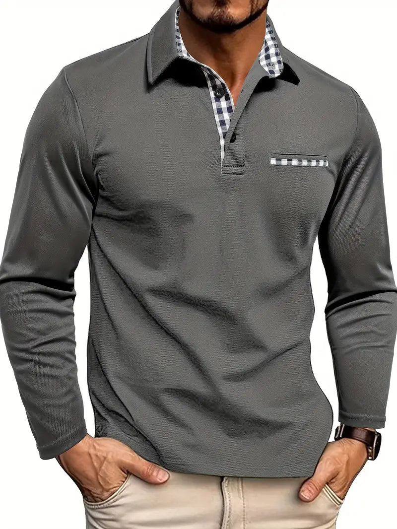 Jason | Polo Shirt with Long Sleeves
