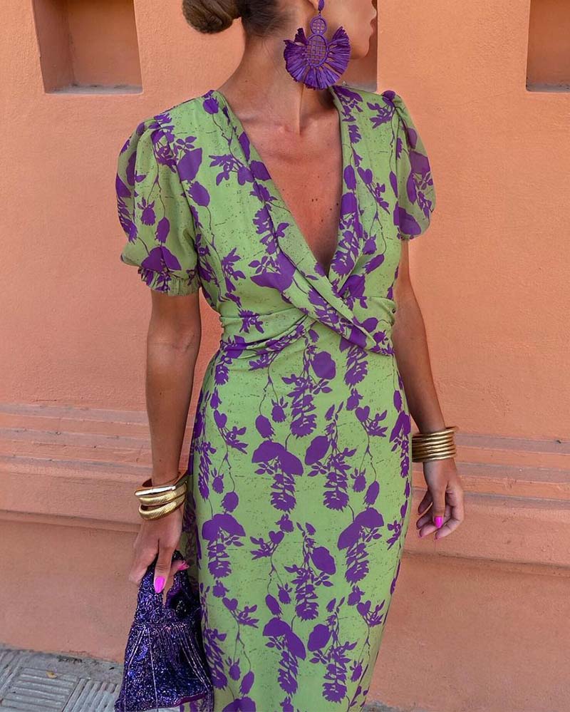 Irie | Elegant Floral Dress