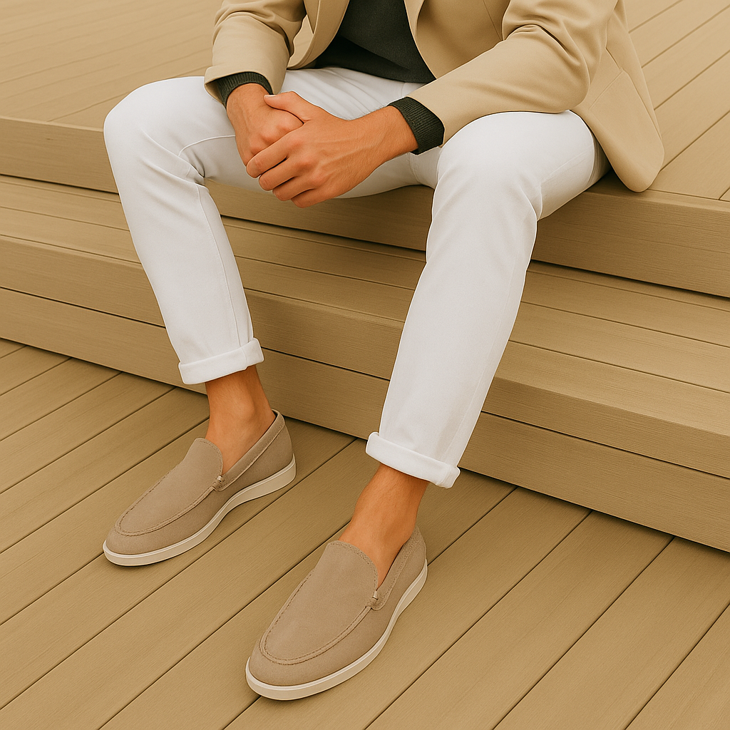 Eli | Elegant Suede Loafers