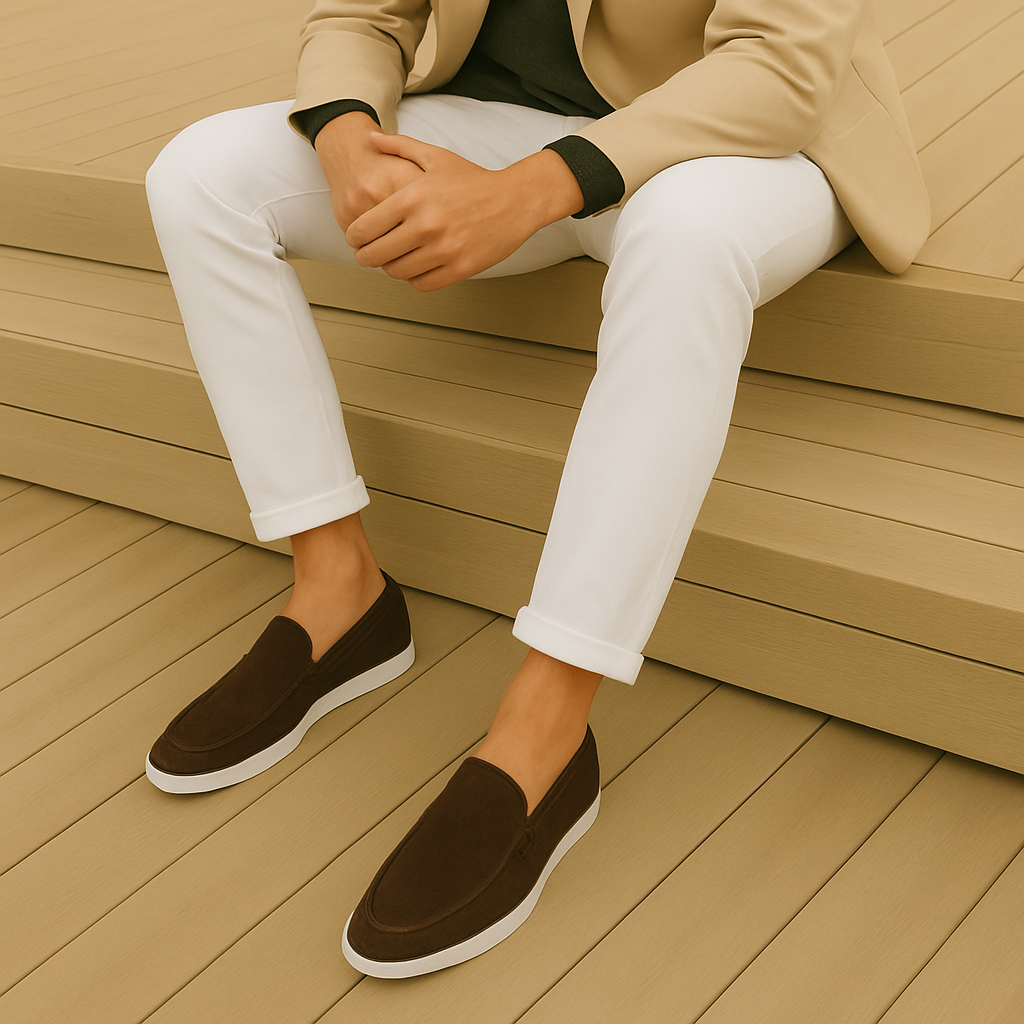 Eli | Elegant Suede Loafers