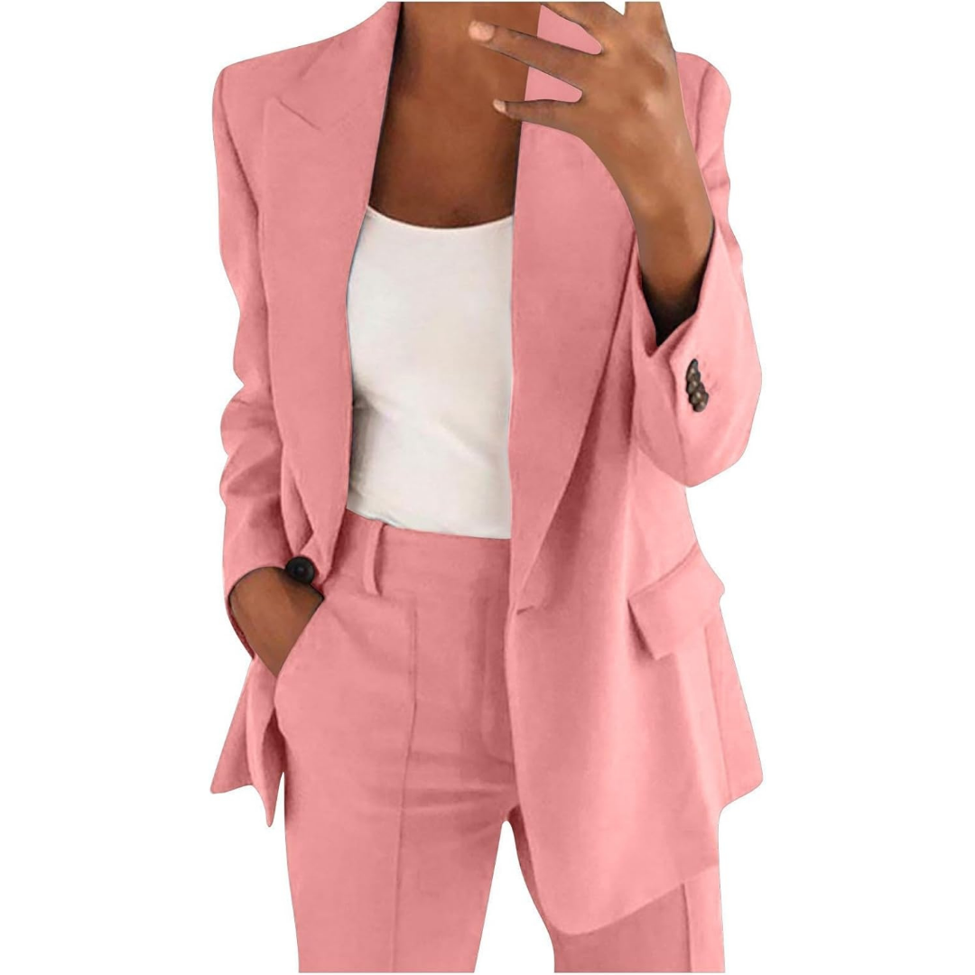 ALVERIA | ELEGANT BLAZER & TROUSER SET FOR ELEVATED STYLE