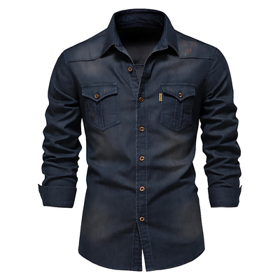 Kilian | High-quality cotton denim shirt