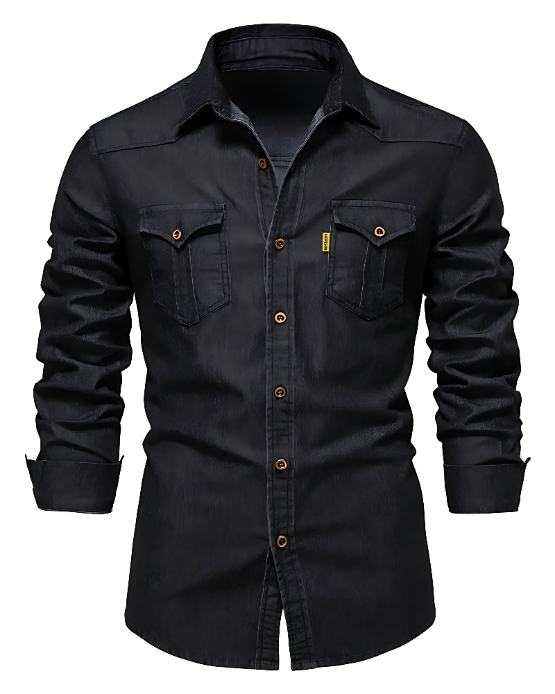 Kilian | High-quality cotton denim shirt
