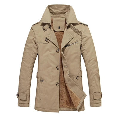 Bart | Elegant Padded Trench Coat